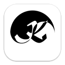K YinYang White1 icon